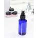 4oz Blue Plastic Fine Mist Spray Bottles (12-Pack) BPA-Free with Black Sprayers - Includes Labels - PET #1 Plastic - Buy Online on GoSupps.com