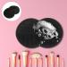 Beaupretty Cosmetic Brush Cleaner Mat Silicone Makeup Cleaning Brush Scrubber Mat Pad Brush Cleaner Round Cosmetic Brush Cleaner Washing Tools Black - Buy Online on GoSupps.com