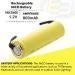 AA 1.2V 800mAh NiCd Rechargeable Battery - High Power for Telecom & RC Devices | International Shipping - Buy Online on GoSupps.com