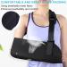 Adjustable Arm Sling for Left Shoulder Support - Breathable Black Arm Loop for Men & Women | JORTMRD - Buy Online on GoSupps.com