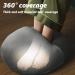 Electric Heating Pillow | USB Foot Warmer for Bad Circulation | Soft Winter Heating Slippers - Silver Gray - Buy Online on GoSupps.com