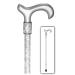 OrthoGlam “Silver Screen” Lightweight Crystal Rhinestone Bedazzled Fashion Cane - Fashionable Wooden Bling Walking Stick for Balance Assistance Large (Pack of 1)