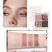 Eyeshadow Makeup Palette - Waterproof 4 Colors Eye Shadow Palette Matte and Shimmer Pigmented Blending Eye Shadow Pallet Natural Velvet Texture Eye Shadow Makeup Palette for Her 02 - Buy Online on GoSupps.com