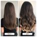 Feshfen Secrets Hair Extensions - Long Corrugated Invisible Synthetic Hair Ombre Dark Brown to Sandblond 45 cm for Women - Buy Online on GoSupps.com