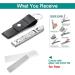 VOGARB Portable Nail Clippers for Thick Nails Ultra Thin Foldable Wide Jaw Opening Cutter with Safety Lock Double Head Curved and Bevel Trimmer for Toenail Fingernail Travel Design (Silver) - Buy Online on GoSupps.com