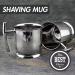 Haryali London 6-Part Shaving Set | Double-Cut Razor Brush Soap & Cup | Luxury Shaving Kit with Silver Tip Roof Hair - International Shipping Available - Buy Online on GoSupps.com