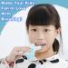 Kids Sonic Electric Toothbrush U Shaped Automatic Timer IPX7 Waterproof 5 Modes 360 Oral Cleaning Teeth Whitening Gums Massage Replaceable Soft Cartoon Modeling Design for Child 7-15 (Green Cow) - Buy Online on GoSupps.com