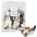 Riverside Rabbit Ears with Fur for Dogs (500g 20-25 Ears) - Very Hypoallergenic 100% Natural Air-Dried Treats For All Dogs - Large Small Adult Puppies - Raw Dog Treats - UK COMPANY 500 g (Pack of 1)