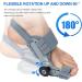 Zeetan Bale Toe Corrector - Adjustable Button Orthopedic Large Toe Relief with Heel Straps - Comfortable Foot Care Solution - Buy Online on GoSupps.com