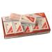 100 PACK Double Edge Stainless Steel Razor Blades - Men's Safety Razor Blades for Shaving - Platinum Stainless Steel Double Edge Razor Blades - Precise Smooth Clean Shave and Barber Shops