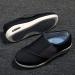 Extra Wide Diabetic Shoes: Adjustable Strap Mesh Sneakers for Men and Women - Black - Buy Online on GoSupps.com