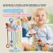 Buy Generic Babies Pulling Spring Authority Spinner Toys | Safe Montessori Sensor Toys for Toddlers - Pink Interactive Play for Early Development - Buy Online on GoSupps.com