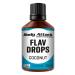 Body Attack Flav Drops 50 ml coconut aroma drops for food sugar -free flavor drops without calories vegan & quality made in Germany Coconut 50 ml (1 Pack)