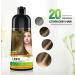 Herbishh Magic Hair Dye Shampoo for Gray Hair - 500ml, Long-Lasting Color in Minutes - Ammonia-Free Formula - 3-in-1 Hair Color Solution - Buy Online on GoSupps.com