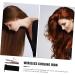 OHPHCALL 5pcs Curling Iron Portable Hair Straightener Cordless Tools Travel Hair Straightener Mini Golden Abs 21X4X3.5CMx5pcs Rose Goldx5pcs - Buy Online on GoSupps.com