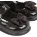 Baypods Toddler Shoes | Hard Sole Baby Girls First Walking Shoes | Anti-Slip Sole First Walkers | Made in England | Size 6 UK Child | Black Patent - Buy Online on GoSupps.com