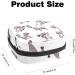 Raccoon Pattern Menstrual Cup & Sanitary Napkin Storage Bag - Portable Period Kit Pouch | Color 5 - Buy Online on GoSupps.com