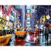 QUITEDEW Paint by Numbers for Adults Beginner Times Square  Landscape Street Scenery Manhattan City Night View 16 x 20 Inch A01-City