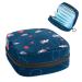 Women's bonds Storage pockets Stillpad holder blue pattern portable period kit bag feminine product bag for women girls color3