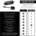 VOLT Grooming Instant Beard Color Single Pack - Smudge and Water Resistant Quick Drying Brush on Color for Beards Mustaches & Eyebrows - 0.35 Fl Oz (10 ml) Auburn (Red) - Buy Online on GoSupps.com