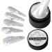 Yplkm 3D Nail Sculpting Gel | Pearl White 3D Nail Sculpting Gel - Non-Stick Manicure Decoration Products for Flowers and Nail Extensions - Beginner Beauty Products