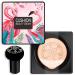 Mushroom Head Air Cushion CC Cream BB Cream Foundation Moisturizing CC Cream Nude Liquid Foundationb Makeup Concealer Lasting Makeup Foundation Even Skin Tone Makeup Base Primer(Natural) Naturalb
