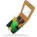 Buy Colorful Pineapple Leather Lipstick Case | Mini Lip Gloss Organizer with Mirror - International Shipping Available - Buy Online on GoSupps.com