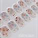 Semi Cured Gel Nails Strips 20 Stickers Nail Wraps Soft Self-Adhesive Gel Nail Stickers Salon-Quality Gel Nail Strips for Nails French Tip Manicure UV/LED Lamp Required (Garden-271) - Buy Online on GoSupps.com