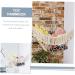 Partykindom Yoga Ball Stand for Kids | 2pc Lace-Up Toy Organizer & Hammock | Fitness Toy Storage | 164x114cm | White - Buy Online on GoSupps.com