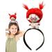 Doll Hair Hoop | Cartoon Plush Hairband Doll Headband | Plush Doll Headdress Hair Ornament for Girls Kids Children Cancer - Buy Online on GoSupps.com