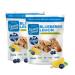 Cooper Street Cookies All Natural Twice Baked Crispy Cookie, Peanut & Dairy Free, Biscotti Style 20oz, Lemon Blueberry (Pack of 2)