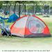 Weanas Tent Poles Replacement Kit - 7001 Series Aluminum Rod, Lightweight & Durable - 11'3 (343cm) - Buy Online on GoSupps.com