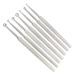 Set of 7 Fox Dermal Curettes 1 2 3 4 5 6 7 MM"S Dermatology Instruments