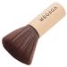 minkissy Record Cleaning Brush Highlighter Makeup Brush Fluffy Makeup Blending Foundation Makeup Wooden Handle Facial Brush Concealer Brush Face Miss Hair