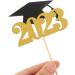 CHILDWEET 24pcs Graduation Season Cake Insert Lawyer Cake Decoration Lawyer Graduation Cake Topper Cupcake Insert Topper Grad Cupcake Topper Cake Toothpick Grad Decor Paper Graduate Major - Buy Online on GoSupps.com