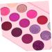 PLAFOPE 15 Eyeshadow Palette Glitter Eyeshadow Colorful Eyeshadow Woman Eyeshadow Compact Purple - Buy Online on GoSupps.com