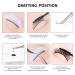 Buqikma 14PCS Lash Extension Kit with Glue - Professional False Eyelashes Practice Kit for Makeup Mannequin Head - Extension Starter Kit with Glue Tool - Buy Online on GoSupps.com