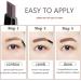 Dual-Sided Eyebrow Pencil - Fine Tip Brow Pen for Precise & Sweatproof Fills (03# Brown) - Buy Online on GoSupps.com