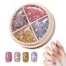 4 Colors Solid Nail Gel Palette | Nail Mud Gel Polish Kit Strong Acrylic Tips Painting Set Solid Nail Gel Glue for Soft Gel Nail Tips for 27