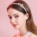 Zifengcer 20 PCS White Satin Covered Headbands for Girls & Women - DIY Craft Headbands for Christmas - Thin Plastic Headbands (White) - Buy Online on GoSupps.com
