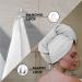 Premium Microfiber Hair Towel for Anti Frizz Hair Drying - Large & Lightweight - White - Buy Online on GoSupps.com