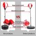 Springflower Big Punching Bag with 2 Pack Boxing Gloves | Height Adjustable Stand | Boxing Toys for Boys & Girls 5-10 Years Old - Buy Online on GoSupps.com