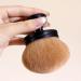 Powder Makeup Brush | Blush Brush Makeup Brush - Nail Brush Face Brush Makeup Setting Powder Brush with Mushroom Head for Adjusting Loose & Pressed Powder black - Buy Online on GoSupps.com