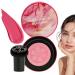 Cheek Blush Womens Blush Contour Cosmetics Long Lasting Highlighter for Holiday Festive Wedding Night Occasions 01