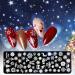 Herbests 6-Piece Nail Art Stencil Set | Self-Adhesive DIY Decoration Plates | Stainless Steel Templates for Women & Girls | Perfect Christmas Gift - Buy Online on GoSupps.com