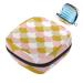 Storage bags for women's bandages fish scales red gold background patterns portable menstruation cardboard panty lores tampons women's bandages storage holder for women school office multicolored