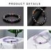Tecki Amethyst Magnetic Bracelets - Stretch Anti-Fatigue Jewelry for Healthy Living | Durable Gift for Friends & Family - Buy Online on GoSupps.com