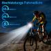 LED Bicycle Light Set - USB Rechargeable Front & Rear Lights IPX5 Waterproof STVZO Approved Black - Buy Online on GoSupps.com