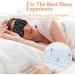 2 Pcs Silk Sleep Mask - Adjustable Blackout Eye Masks for Men & Women | Soft Breathable 100% Mulberry Silk | Comfortable Night Blindfold - Buy Online on GoSupps.com