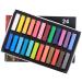 Hair Chalk 24 Colors Temporary Hair Dye Safe Hair Chalk for Kids Washable Temporary Hair Colour Pen Colorful Great Toy Temporary Hair Color for Halloween Carnival - Buy Online on GoSupps.com